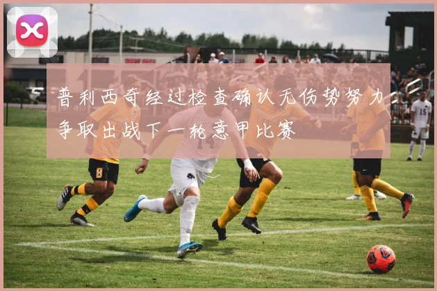 普利西奇经过检查确认无伤势努力争取出战下一轮意甲比赛